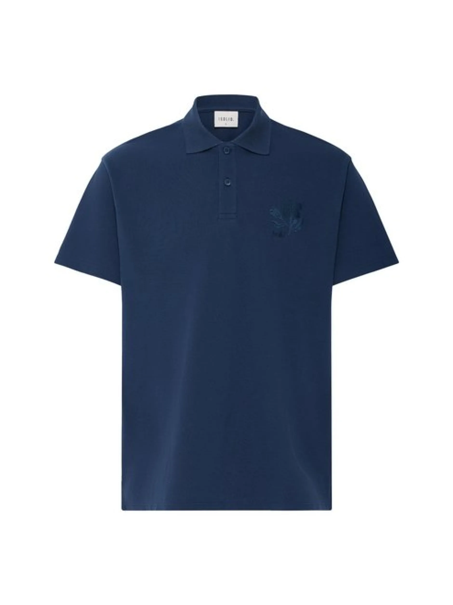 Solid Herren Poloshirt - SDBetova Casual Fit in blau