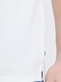 Solid Herren Poloshirt - SDHattim in weiß blau
