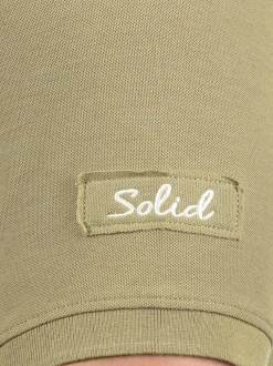 Solid Herren Poloshirt - SDTripPolo in sand