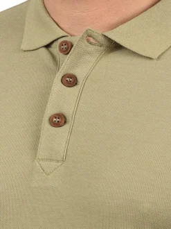 Solid Herren Poloshirt - SDTripPolo in sand
