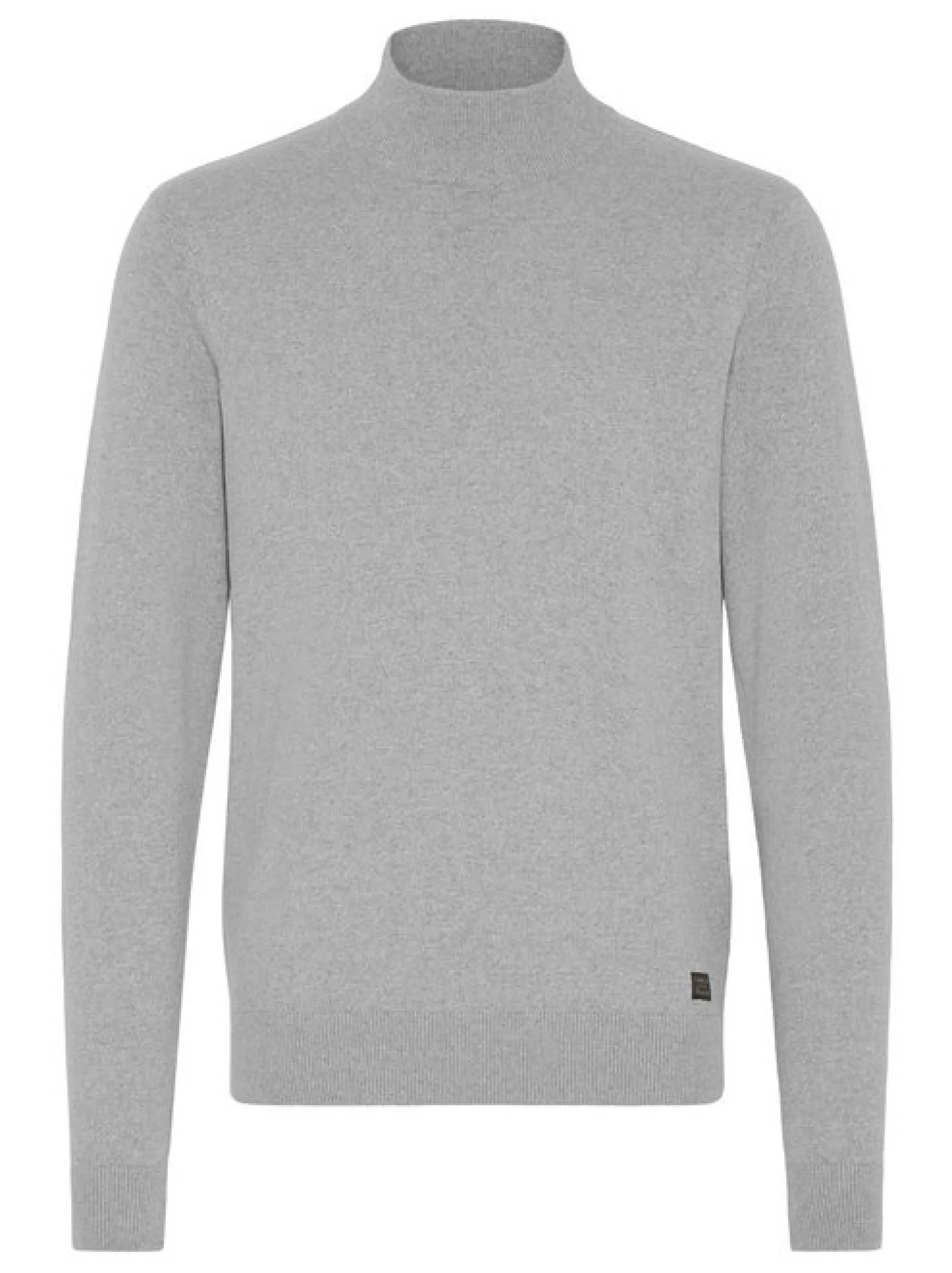 Solid Herren Rollkragenpullover - SDAkalmo in grau
