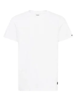 Solid Herren Rundhalsshirt - SDJuan in weiß