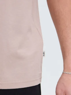 Solid Herren Rundhalsshirt - SDUstance in rosa