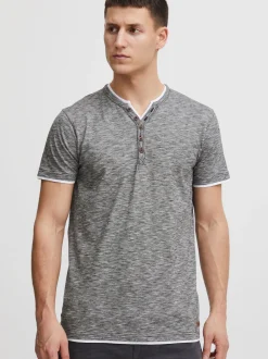 Solid Herren Rundhalsshirt - SDDigos in schwarz
