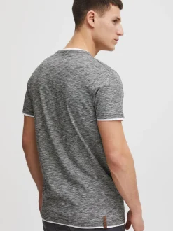 Solid Herren Rundhalsshirt - SDDigos in schwarz