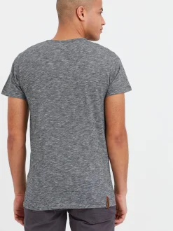 Solid Herren Rundhalsshirt - SDSigos in blau