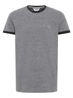 Solid Herren Rundhalsshirt - SDBennTee in schwarz