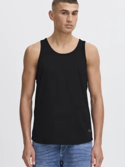 Solid Herren Rundhalsshirt - SDJulisto in schwarz