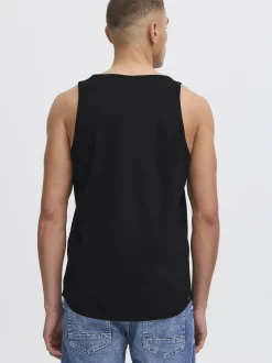 Solid Herren Rundhalsshirt - SDJulisto in schwarz