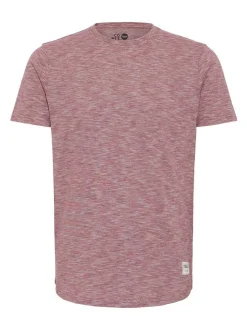 Solid Herren Rundhalsshirt - SDFigos in rot