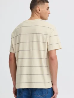 Solid Herren Rundhalsshirt - SDUbalt in beige