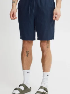 Solid Herren Shorts - SDAurelius in blau
