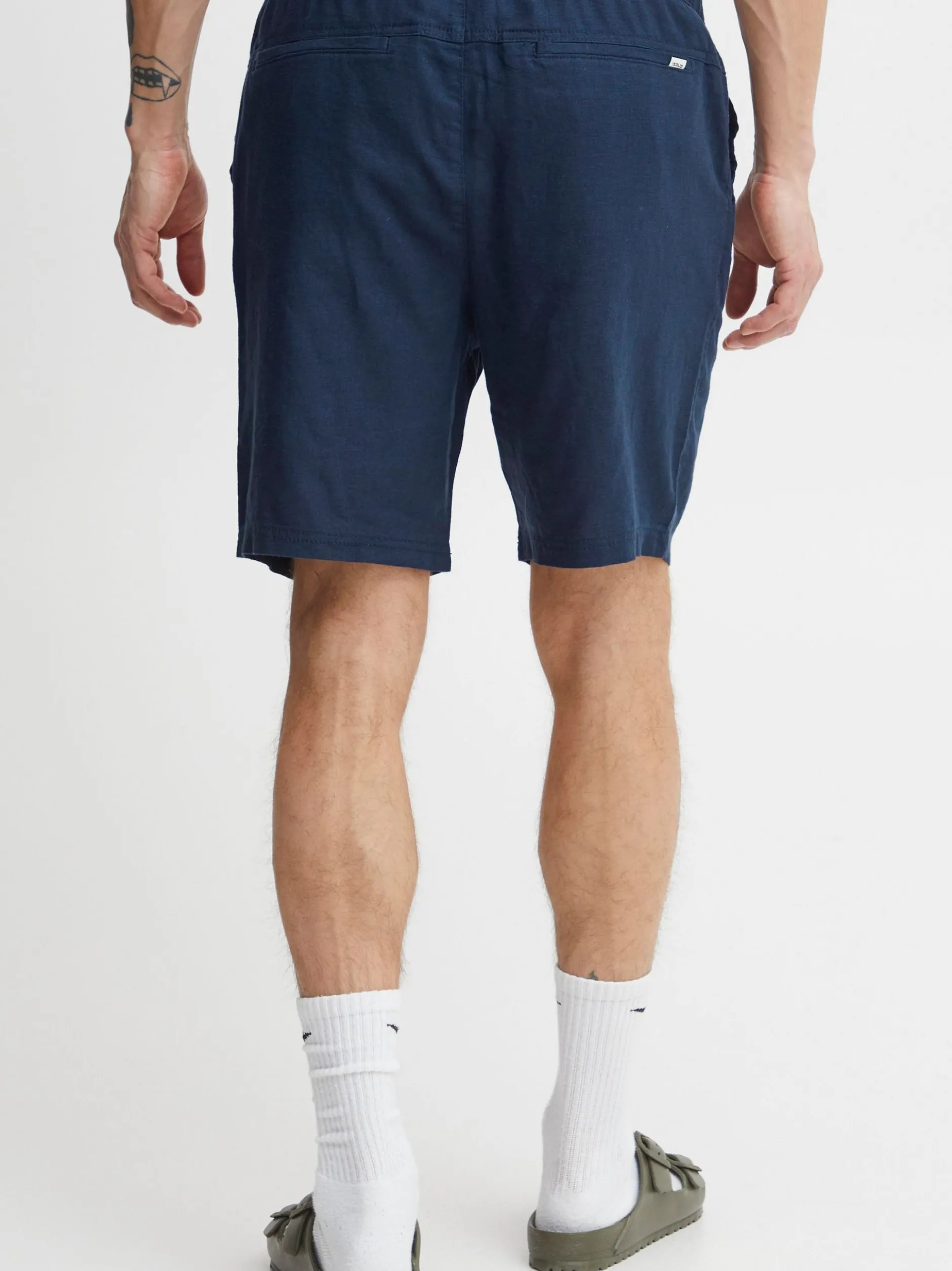 Solid Herren Shorts - SDAurelius in blau