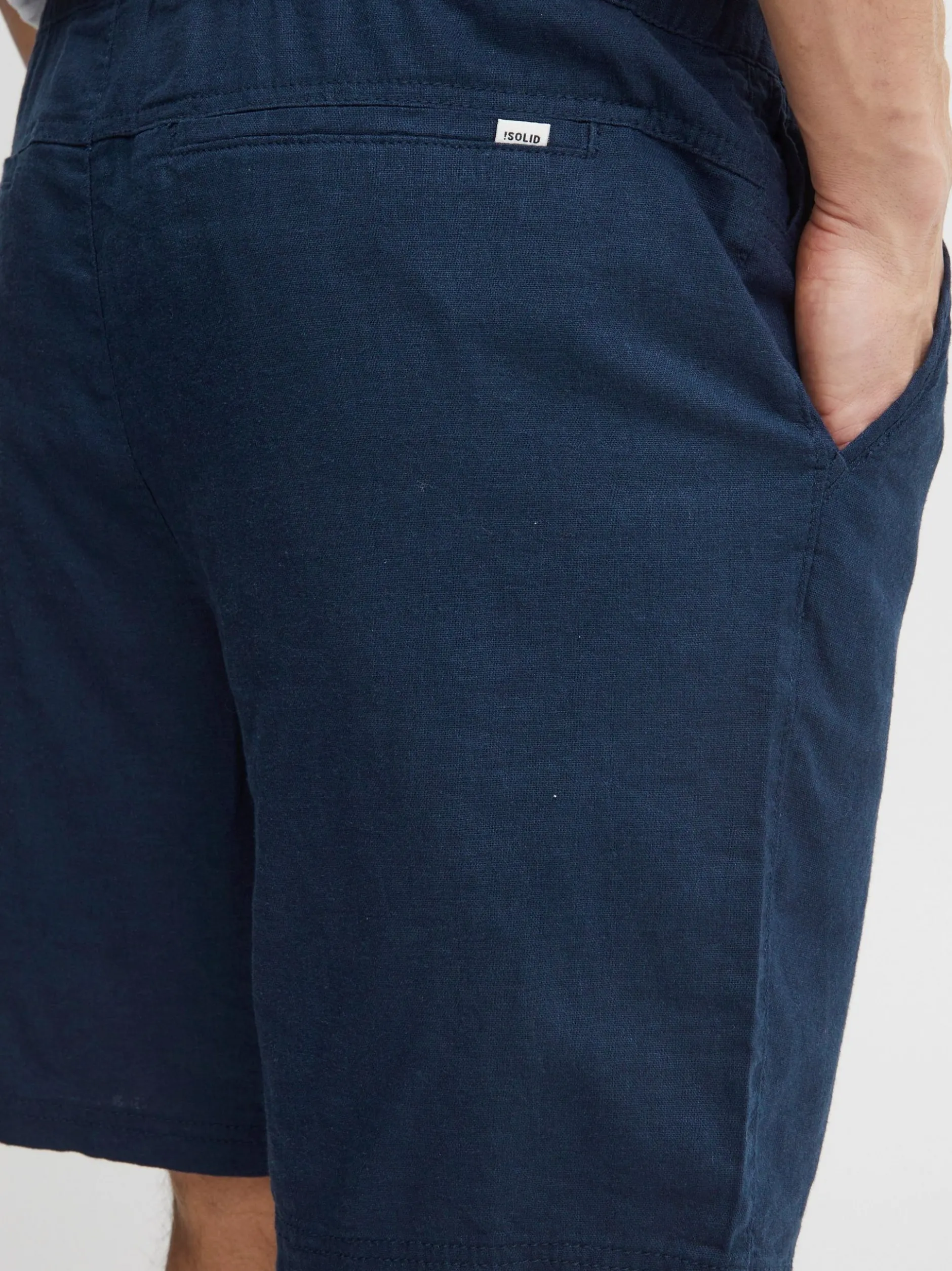 Solid Herren Shorts - SDAurelius in blau
