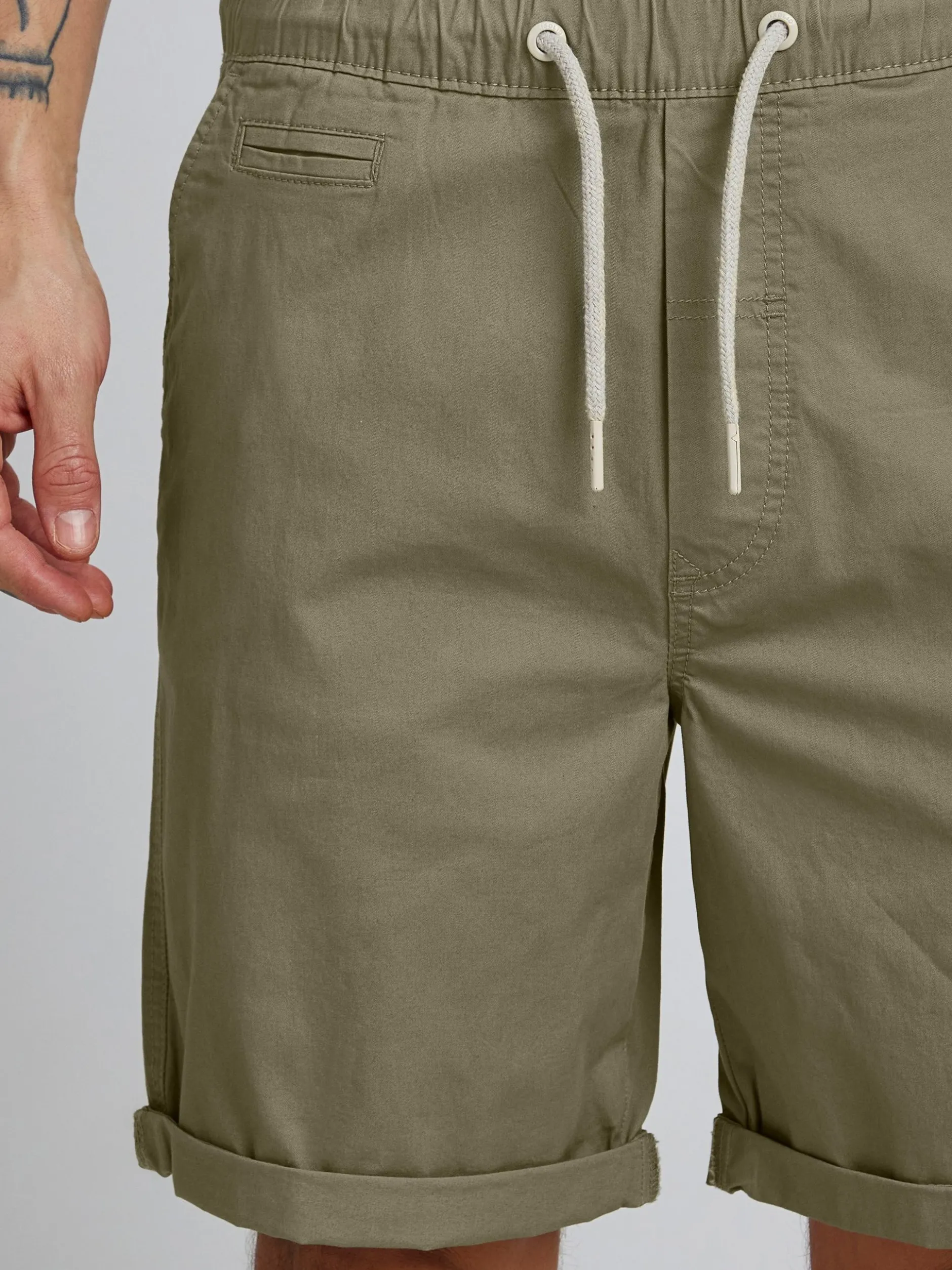Solid Herren Shorts - SDJacob-Jim in grün
