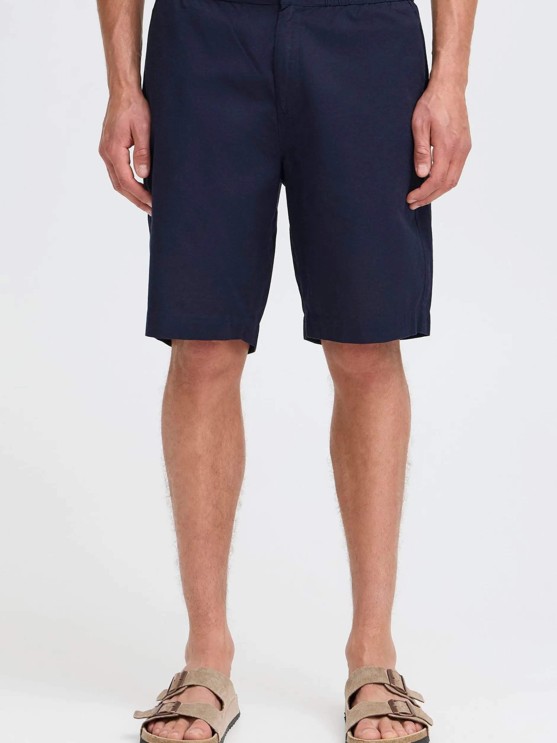 Solid Herren Shorts - SDLinus in blau