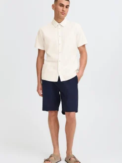 Solid Herren Shorts - SDLinus in blau
