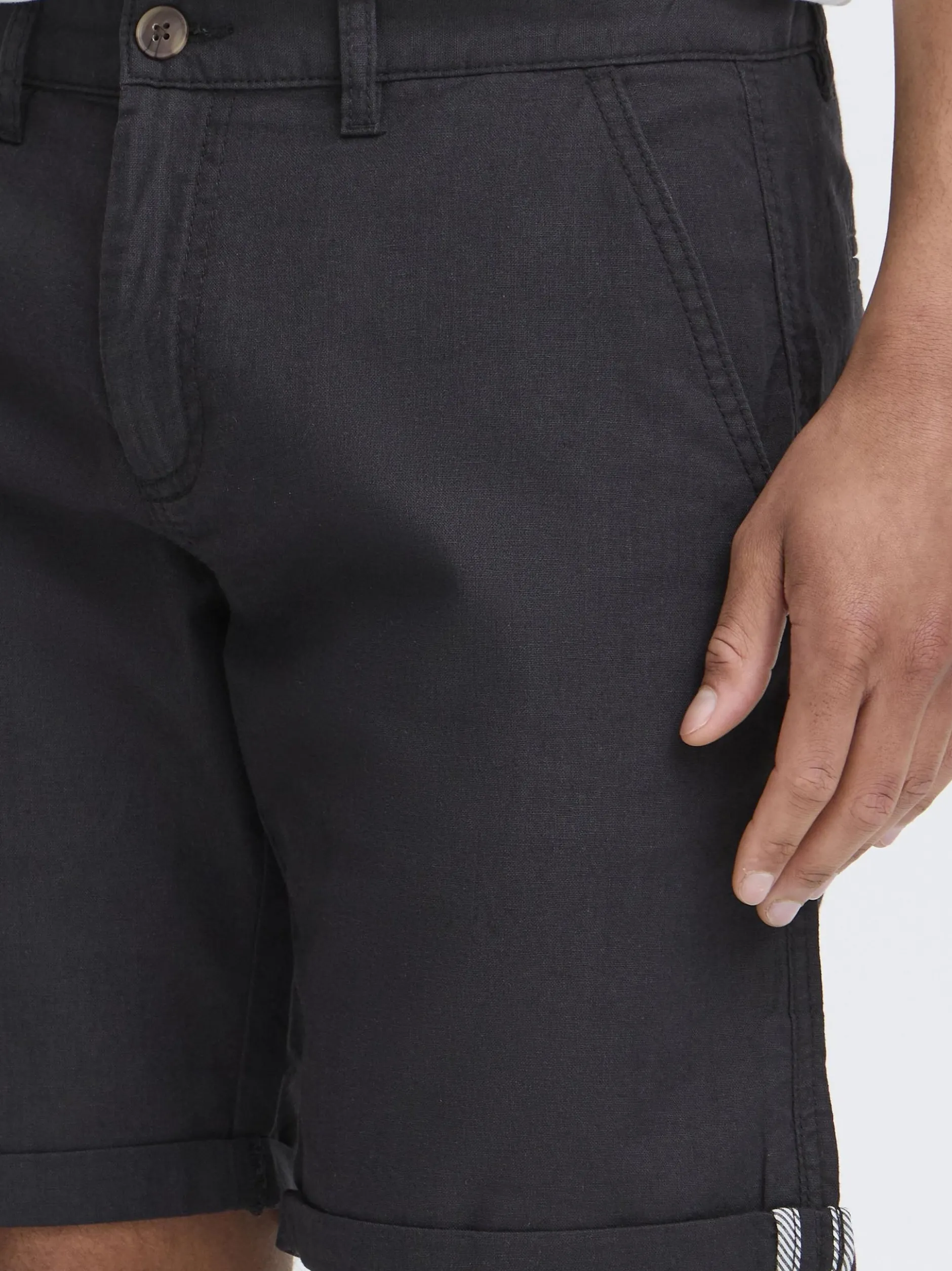 Solid Herren Shorts - SDLoras in schwarz
