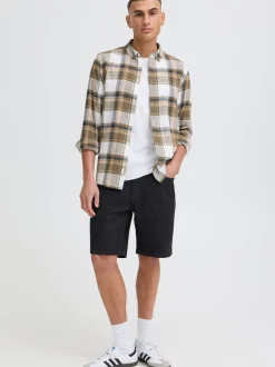 Solid Herren Shorts - SDPayton Straight Fit in schwarz