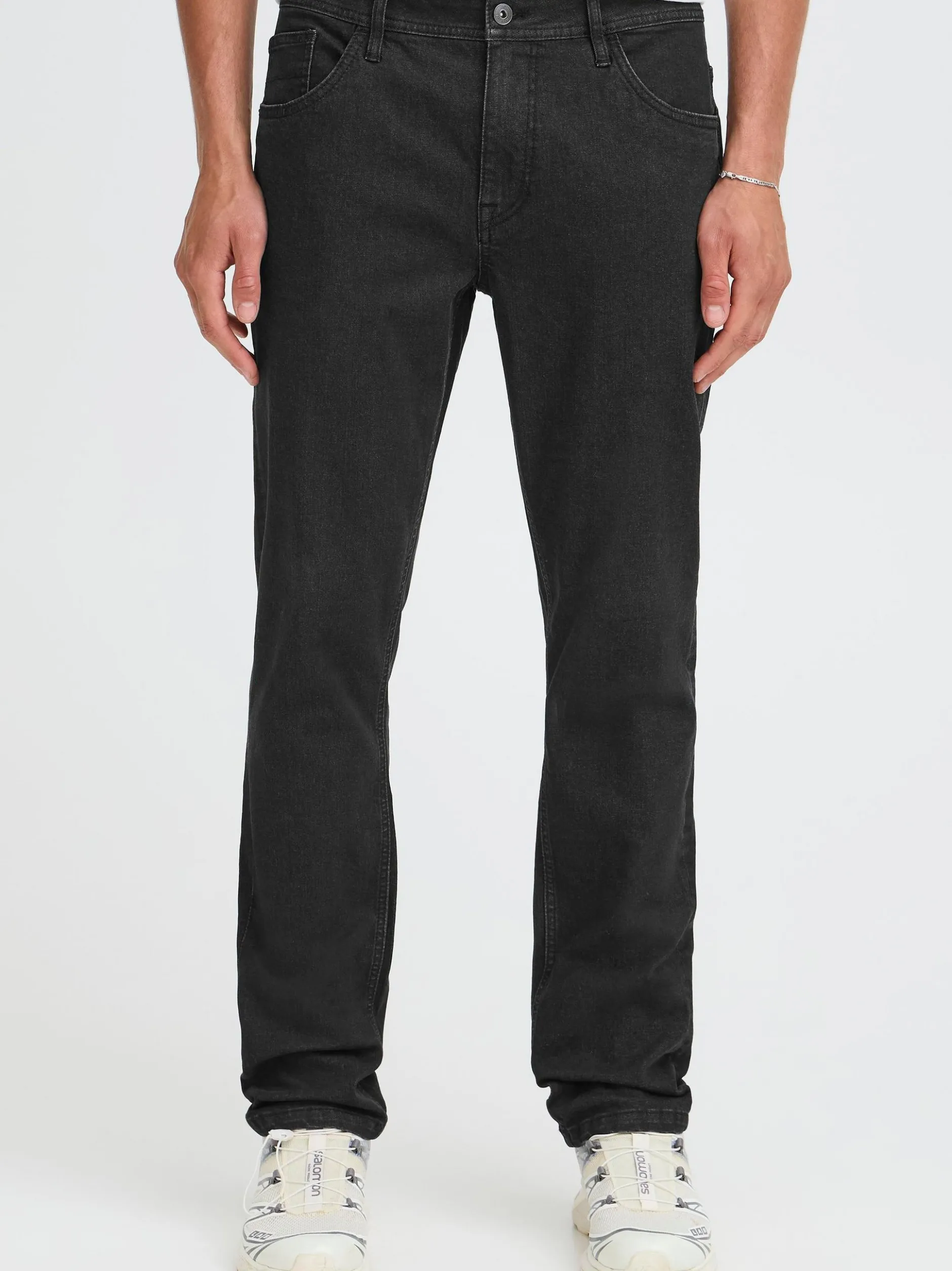 Solid Herren Slim-fit-Jeans - SDPayton in schwarz