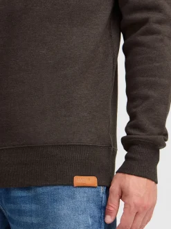 Solid Herren Stehkragenpullover - SDTripTroyer in braun