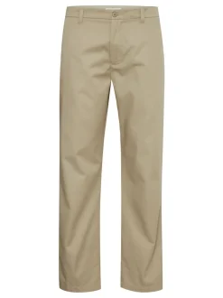 Solid Herren Stoffhose in beige