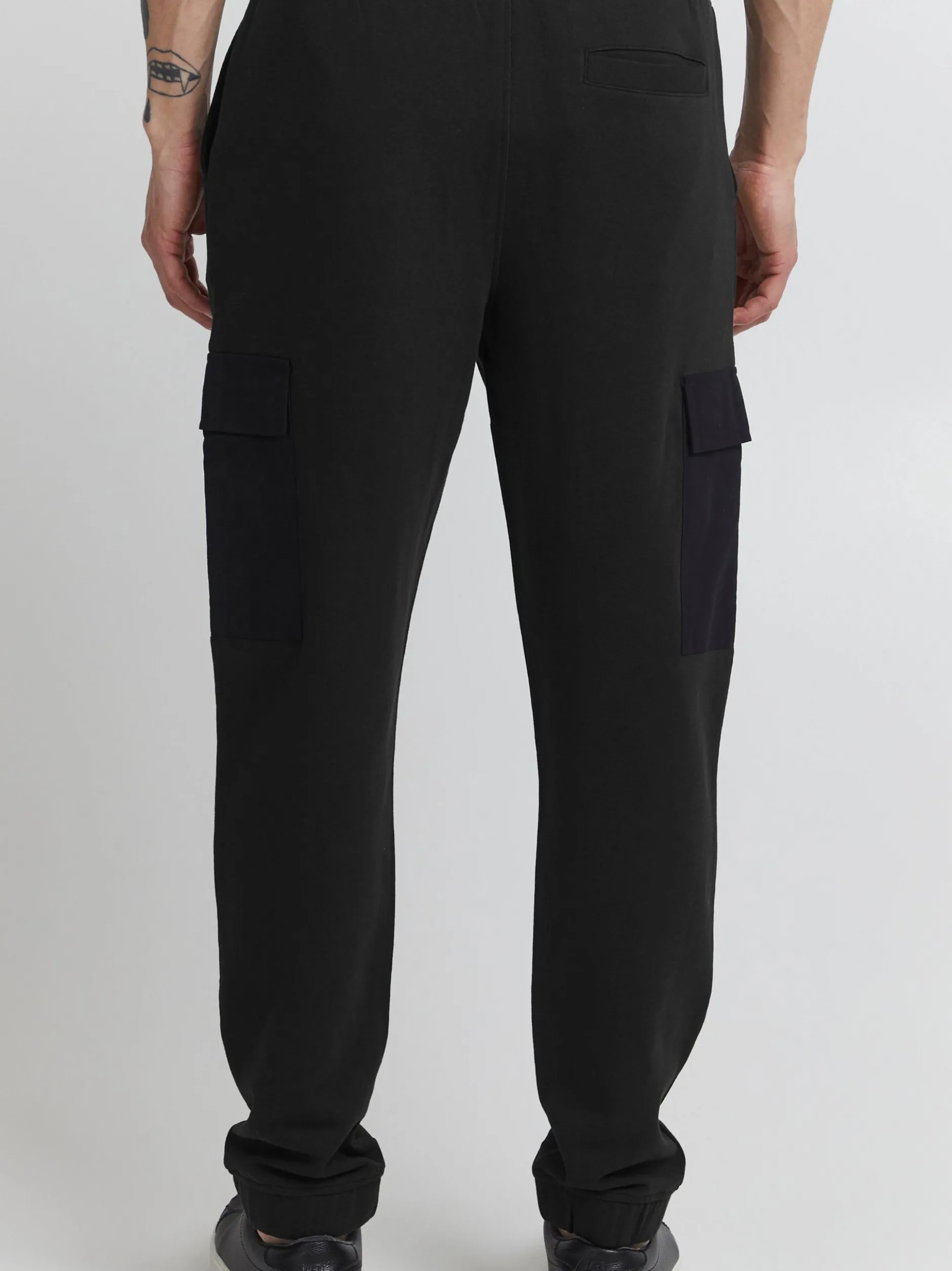 Solid Herren Stoffhose - SDBernardo in schwarz