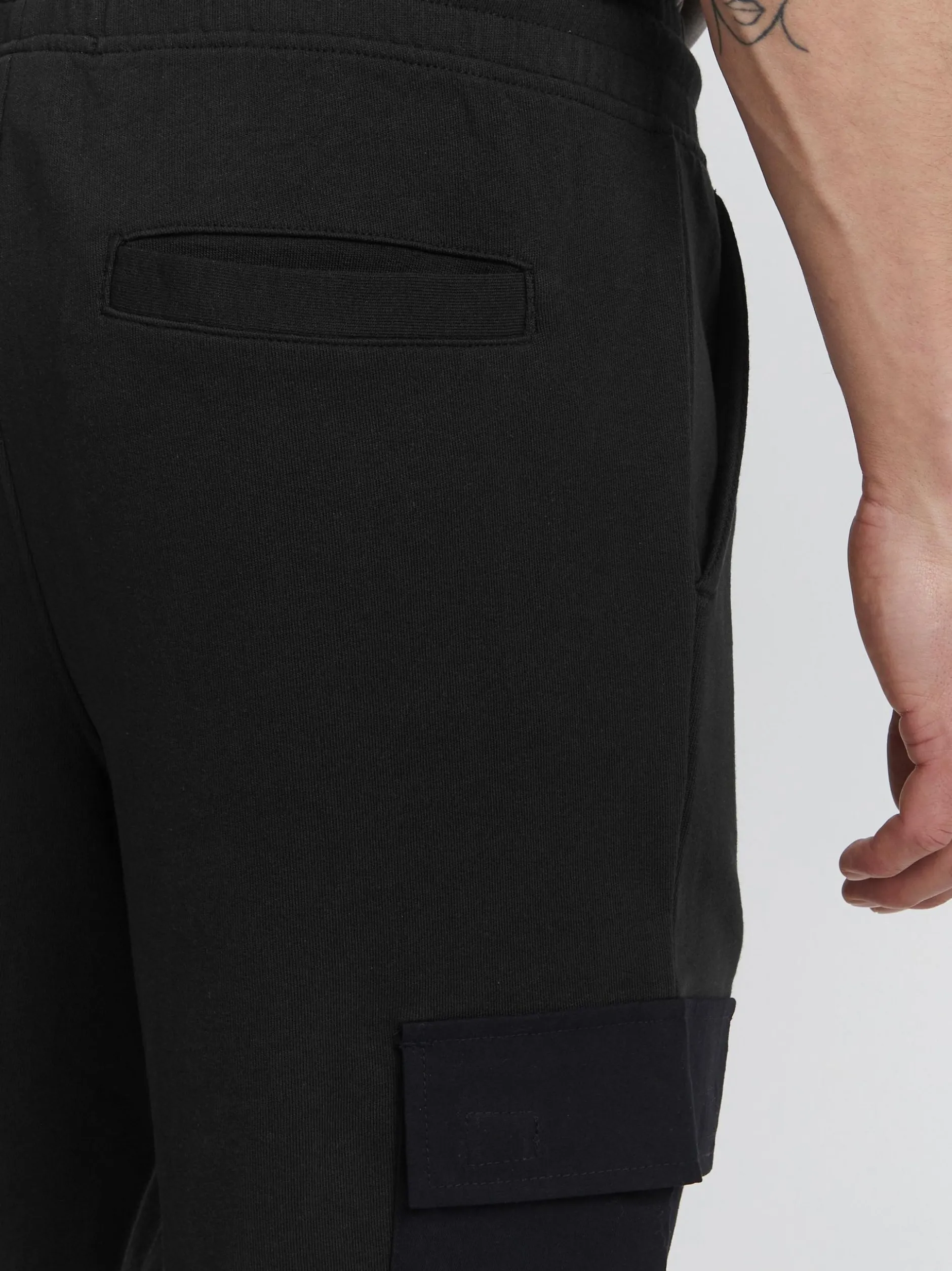 Solid Herren Stoffhose - SDBernardo in schwarz