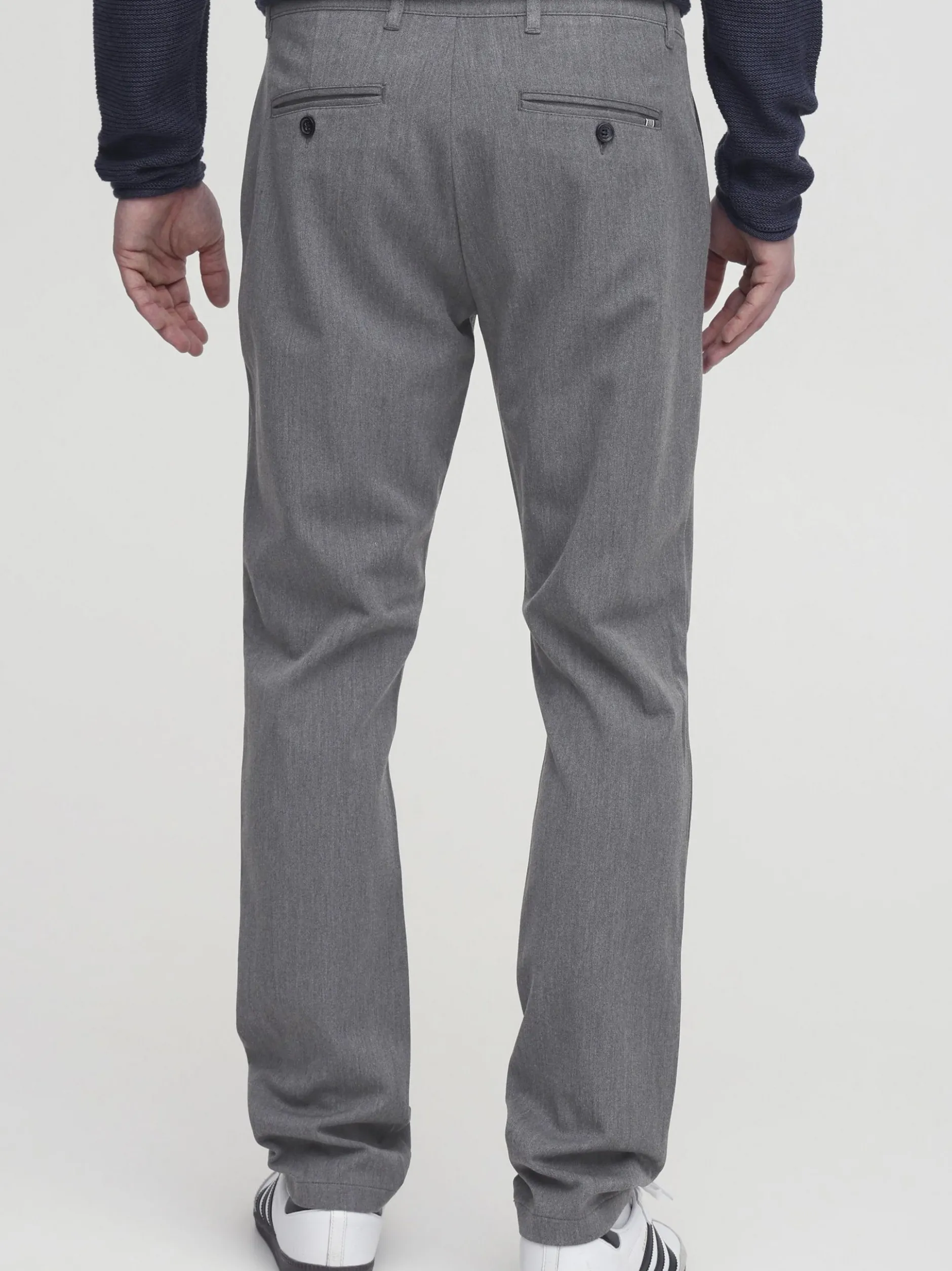 Solid Herren Stoffhose - SDFrederic in grau