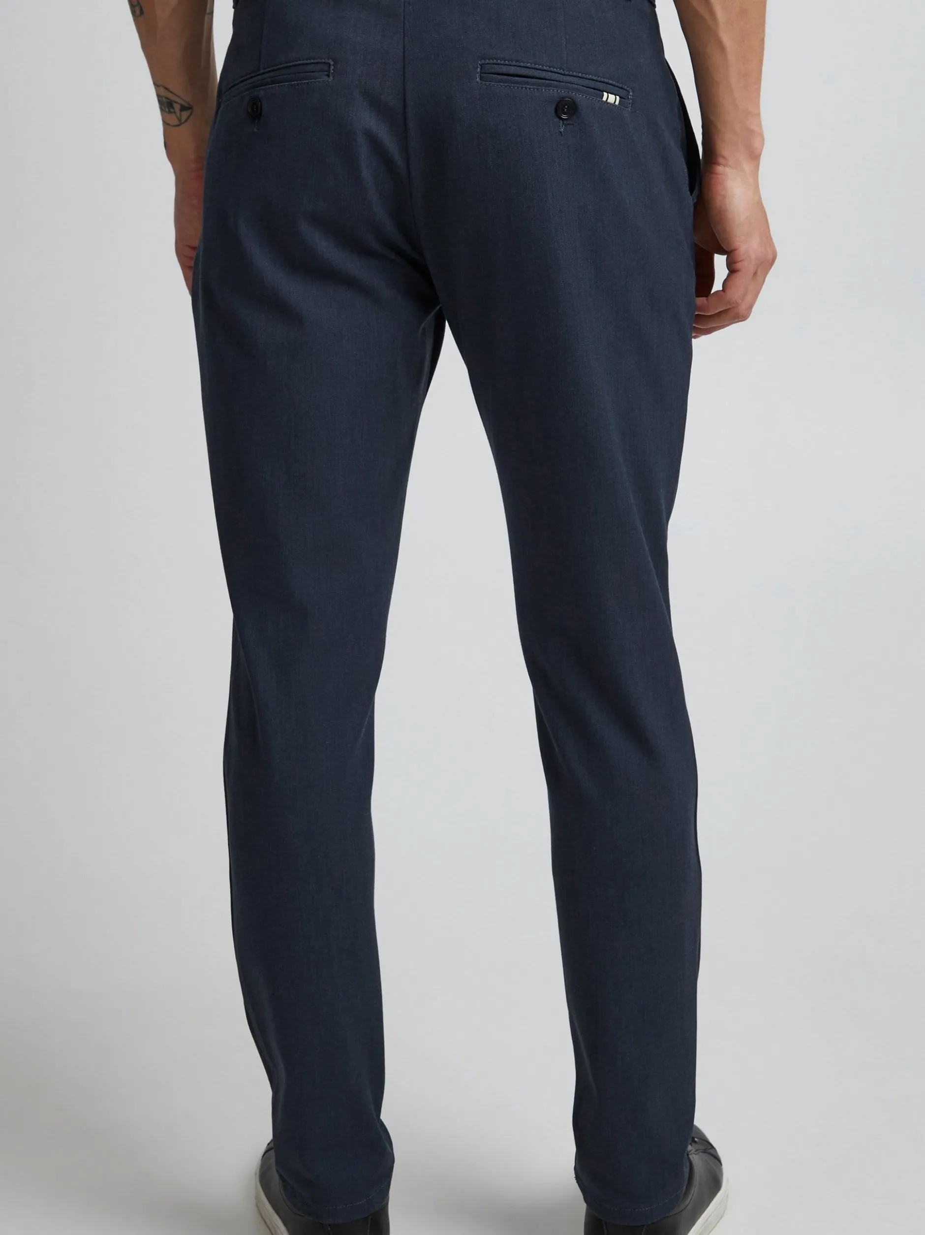 Solid Herren Stoffhose - SDFrederic in blau