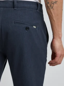 Solid Herren Stoffhose - SDFrederic in blau