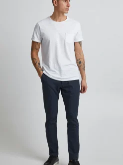 Solid Herren Stoffhose - SDFrederic in blau