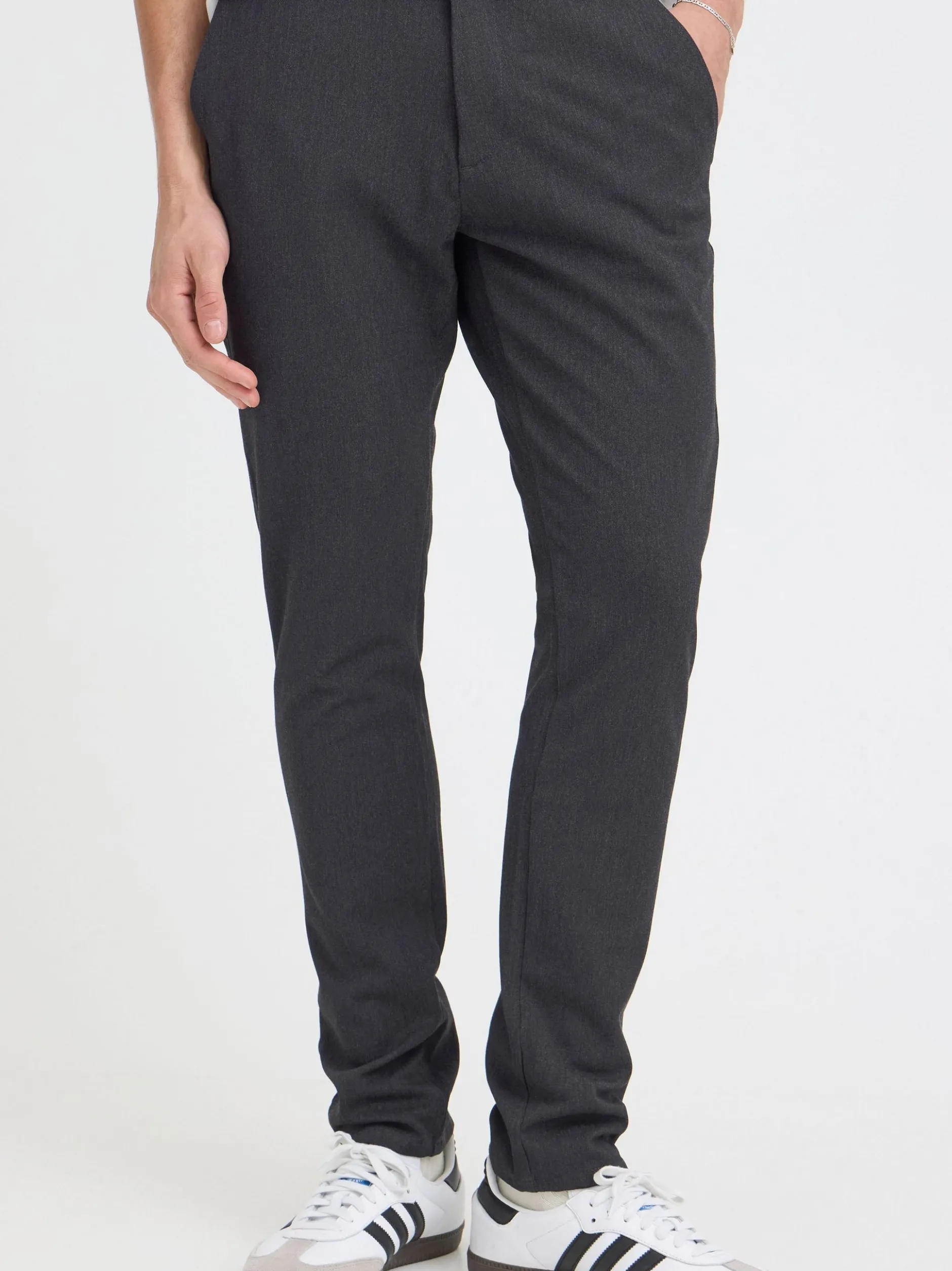 Solid Herren Stoffhose - SDFrederic in grau