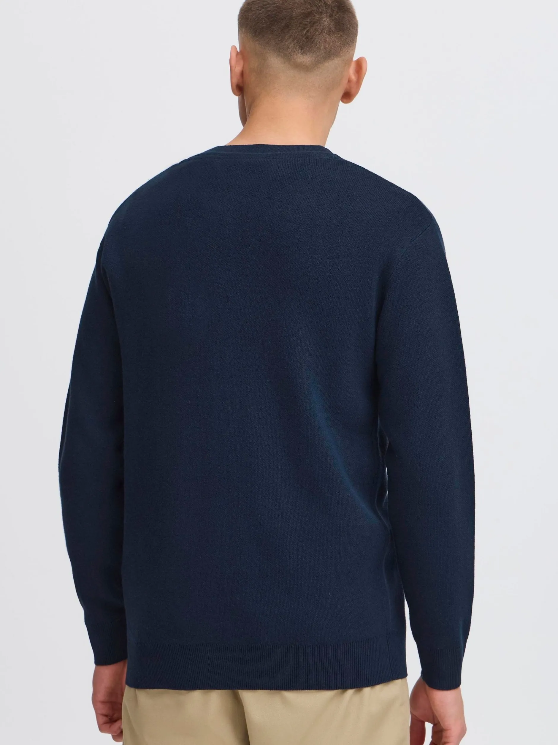 Solid Herren Strickjacke - SDFinto in blau
