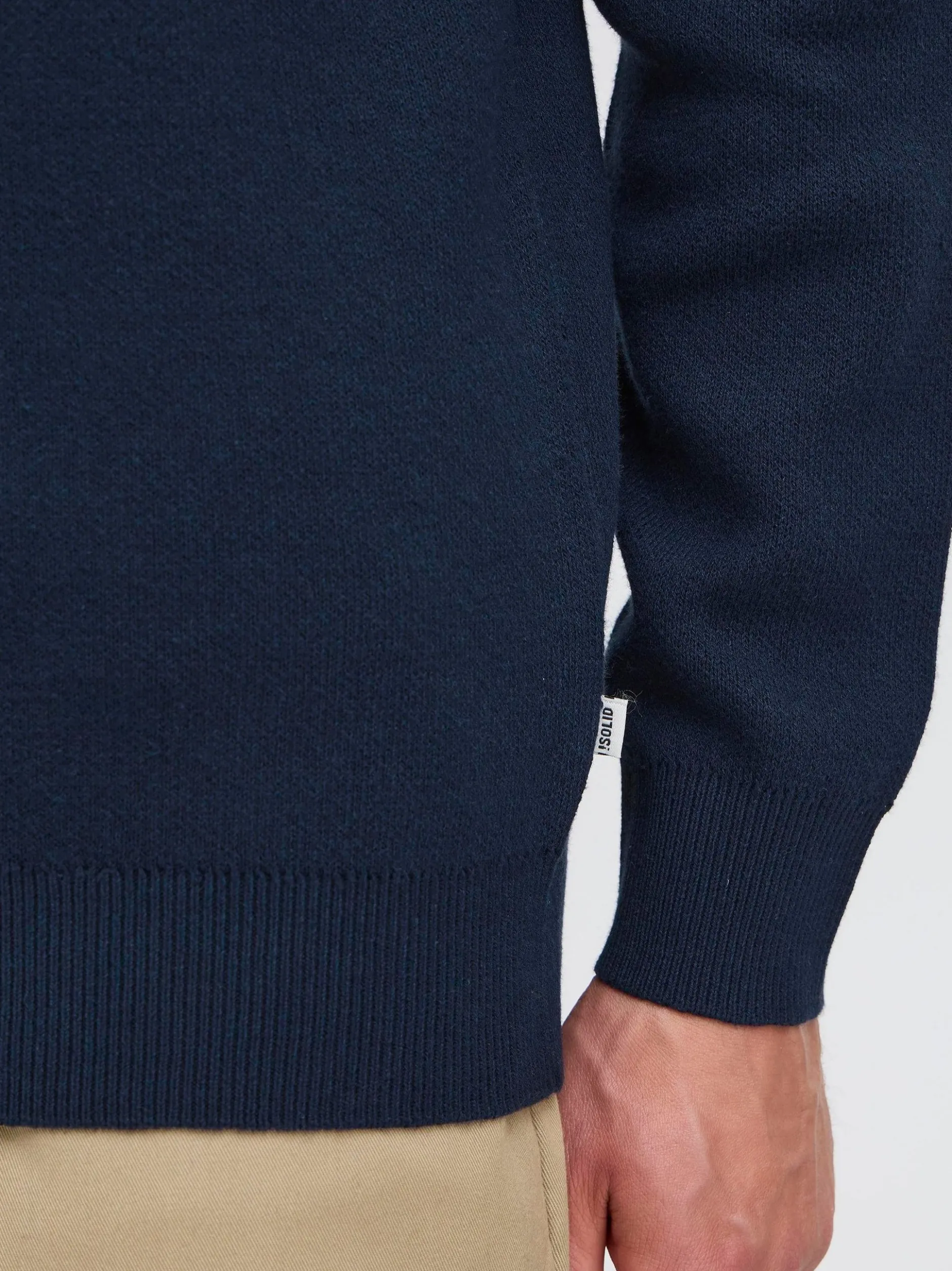 Solid Herren Strickjacke - SDFinto in blau