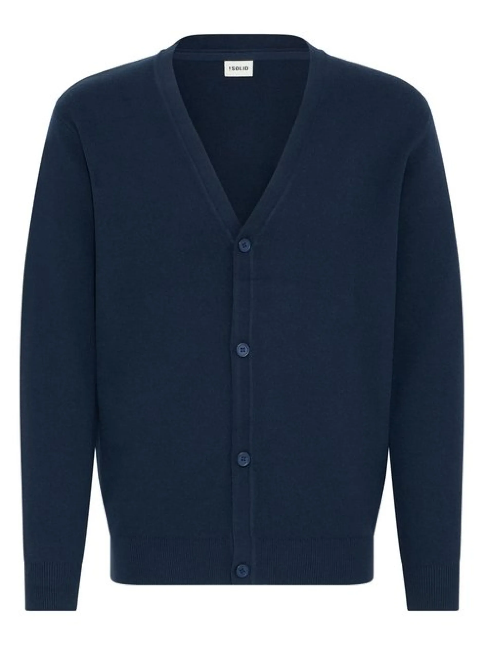 Solid Herren Strickjacke - SDFinto in blau