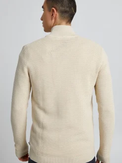 Solid Herren Strickjacke - SDNicklas in beige