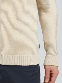 Solid Herren Strickjacke - SDNicklas in beige