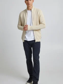 Solid Herren Strickjacke - SDNicklas in beige