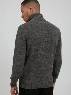 Solid Herren Strickjacke - SDPomeroy in grau