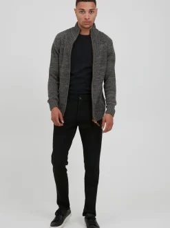Solid Herren Strickjacke - SDPomeroy in grau