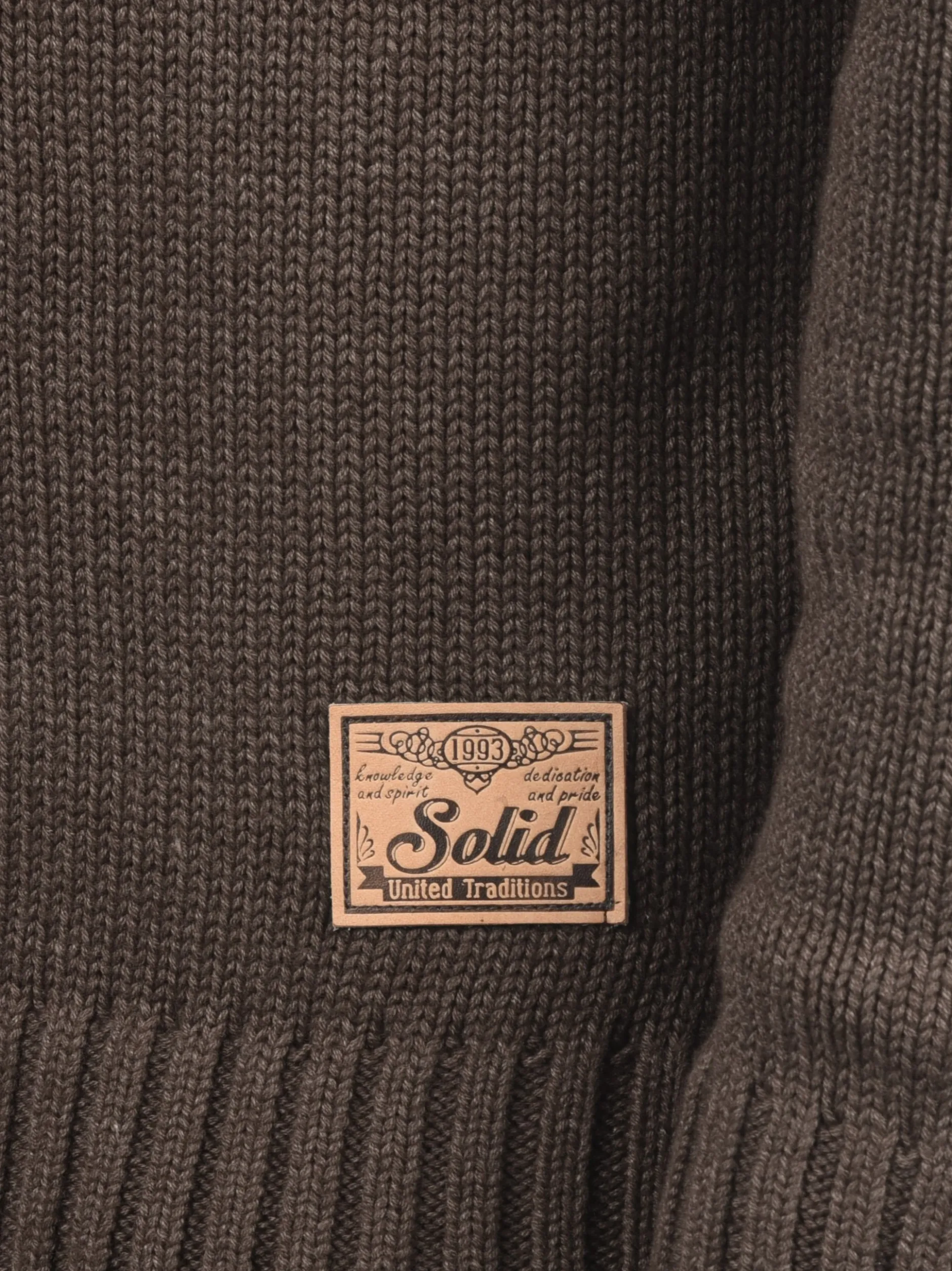 Solid Herren Strickjacke - SDPoul in braun