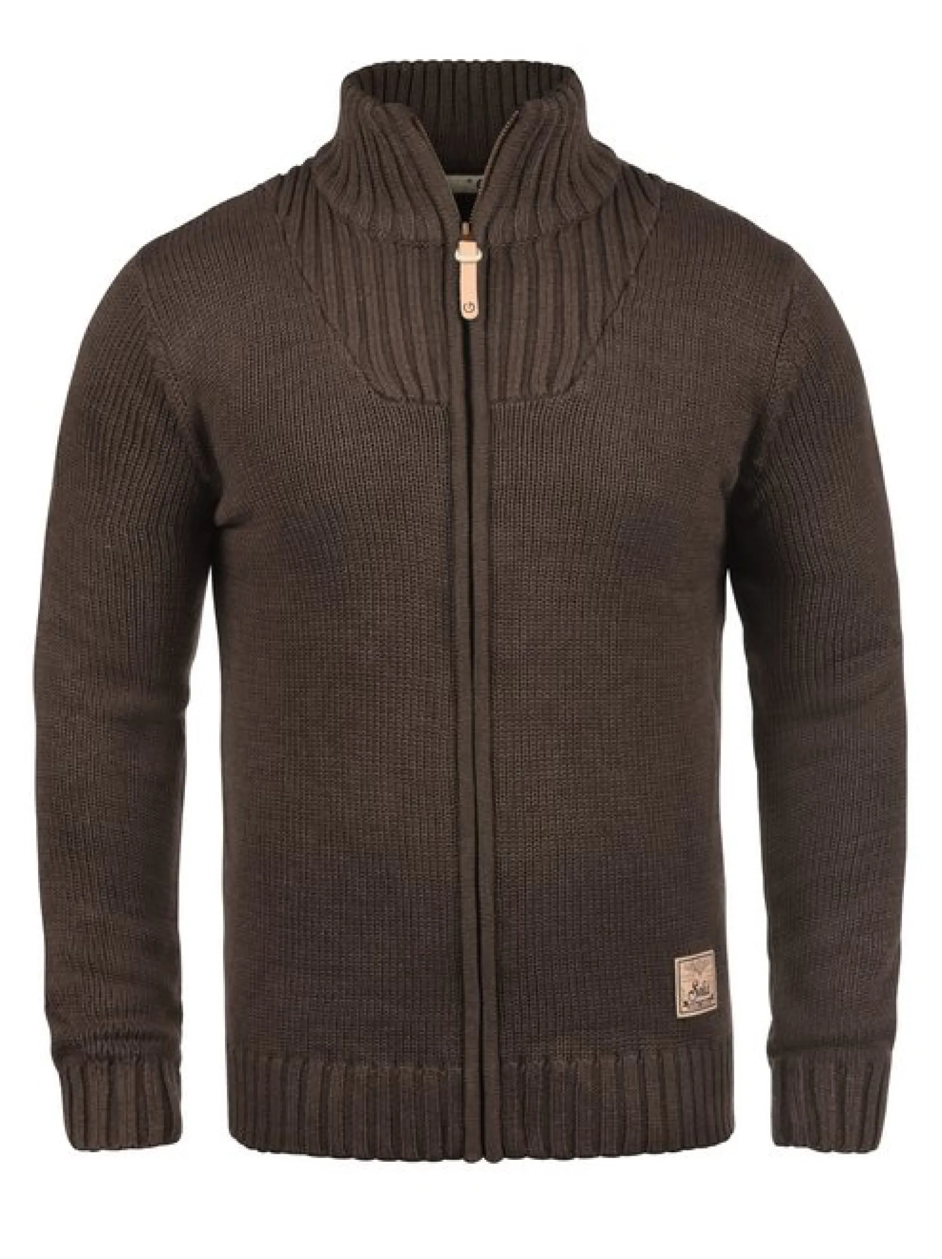 Solid Herren Strickjacke - SDPoul in braun
