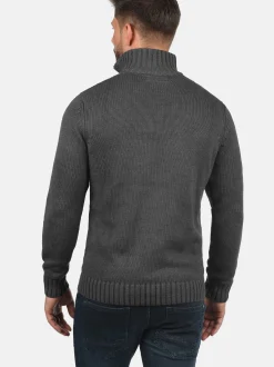 Solid Herren Strickjacke - SDPoul in grau