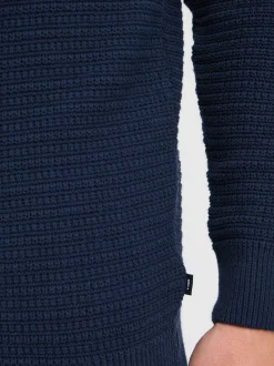 Solid Herren Strickjacke - SDRecone in blau