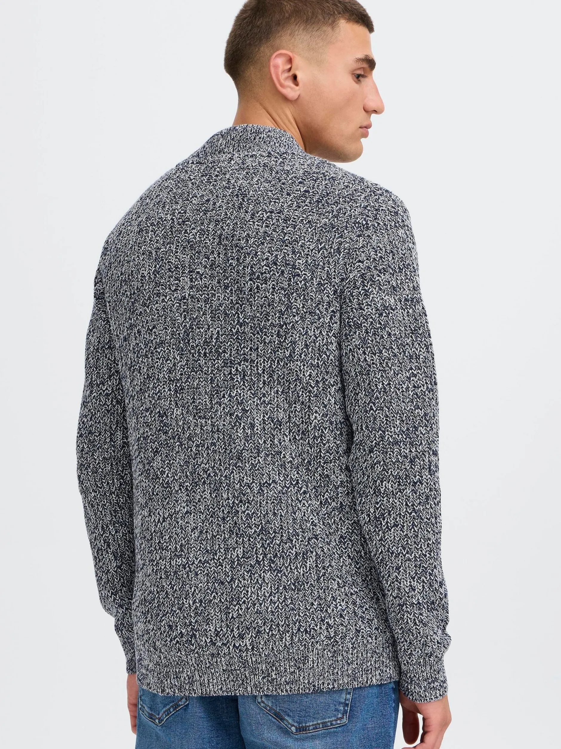 Solid Herren Strickjacke - SDRicard in blau