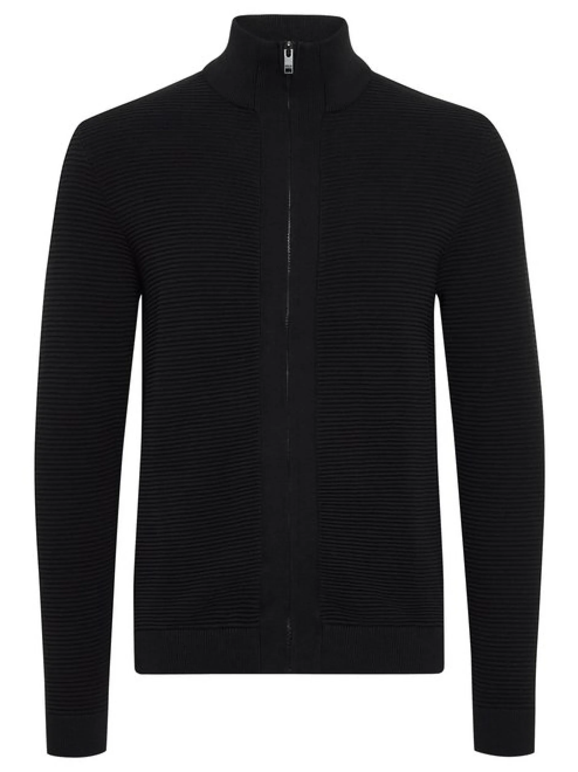 Solid Herren Strickjacke - SDValencia in schwarz