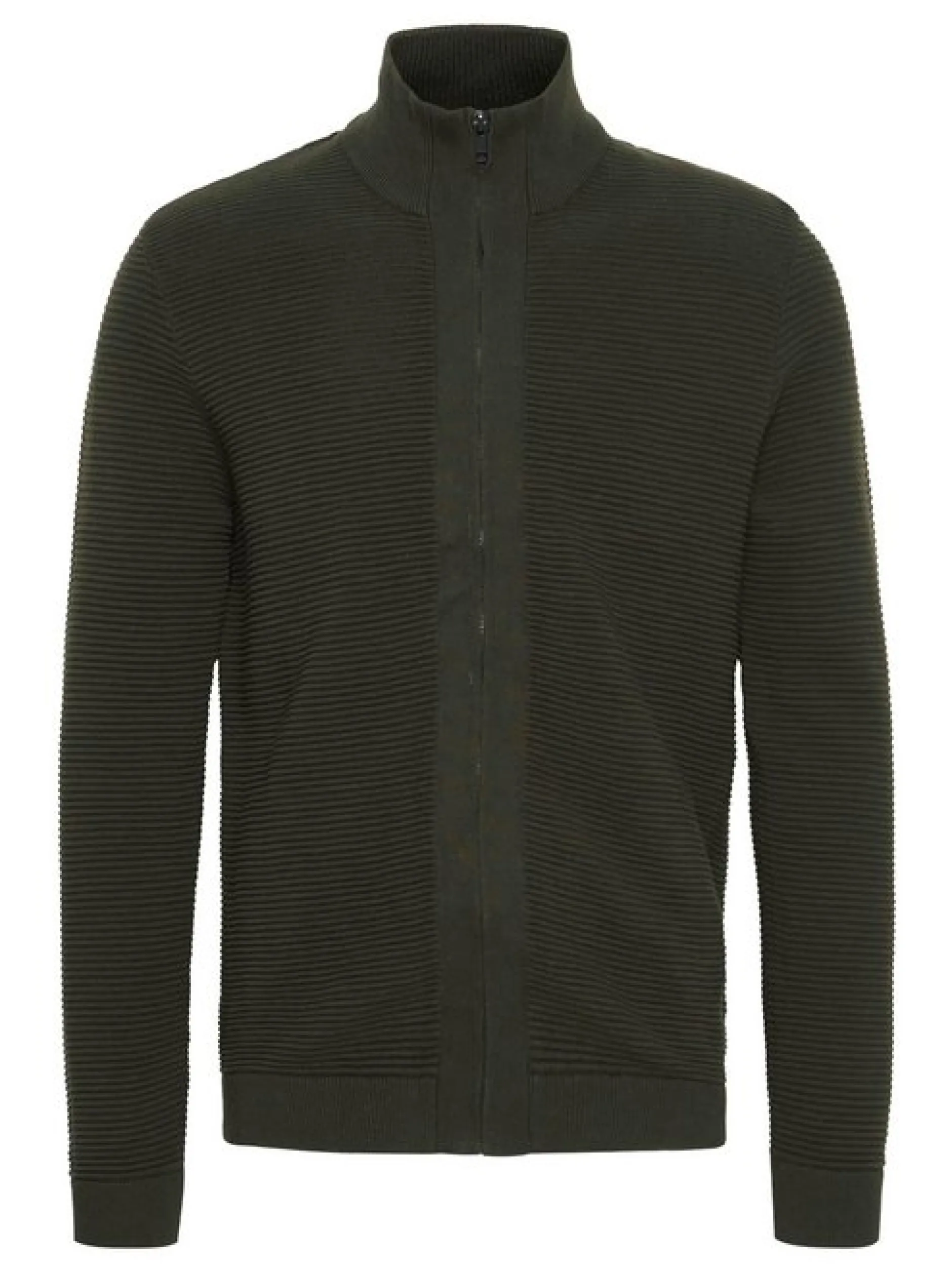 Solid Herren Strickjacke - SDValencia in grün