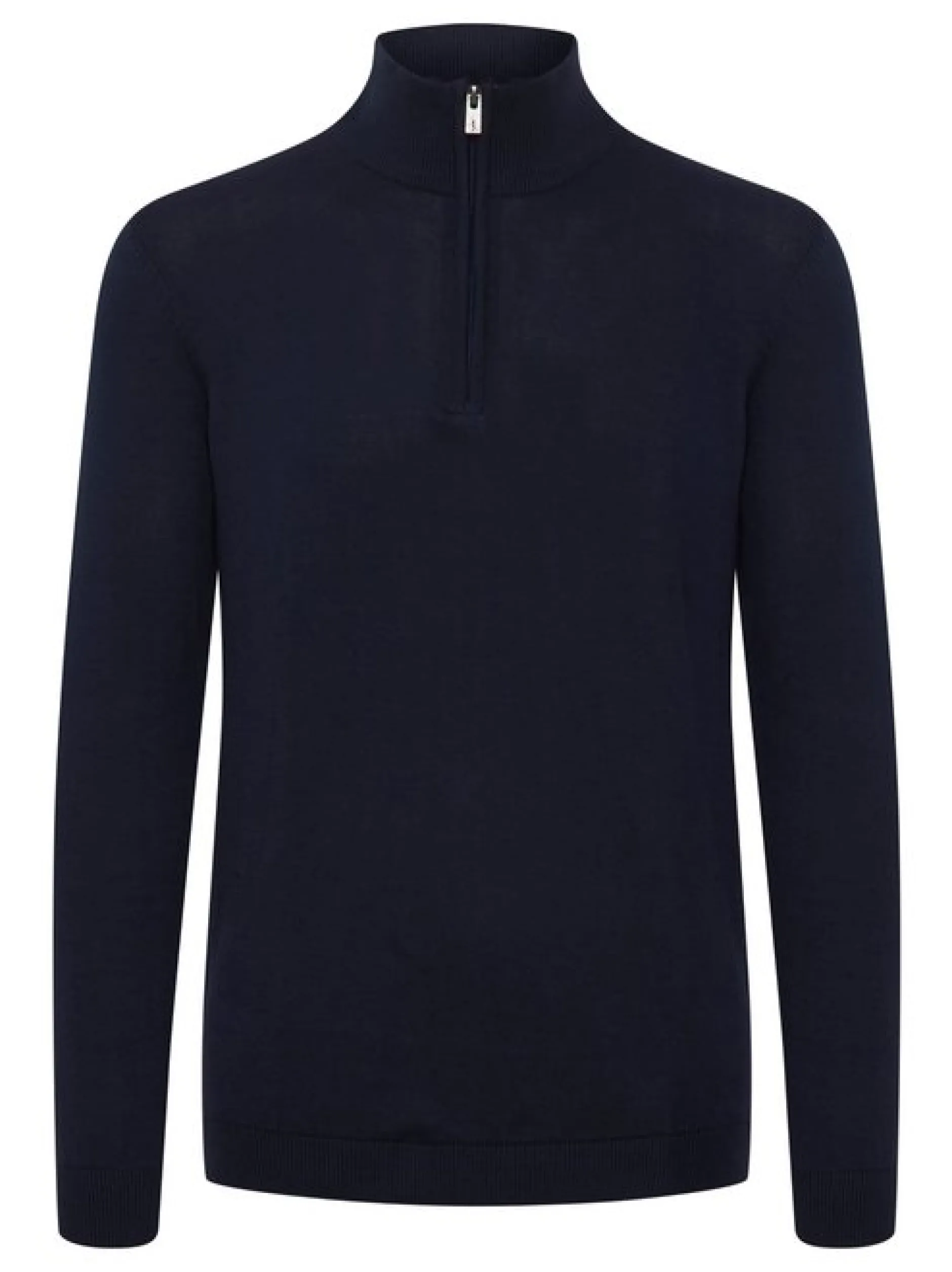 Solid Herren Strickpullover - SDAnsgar in blau