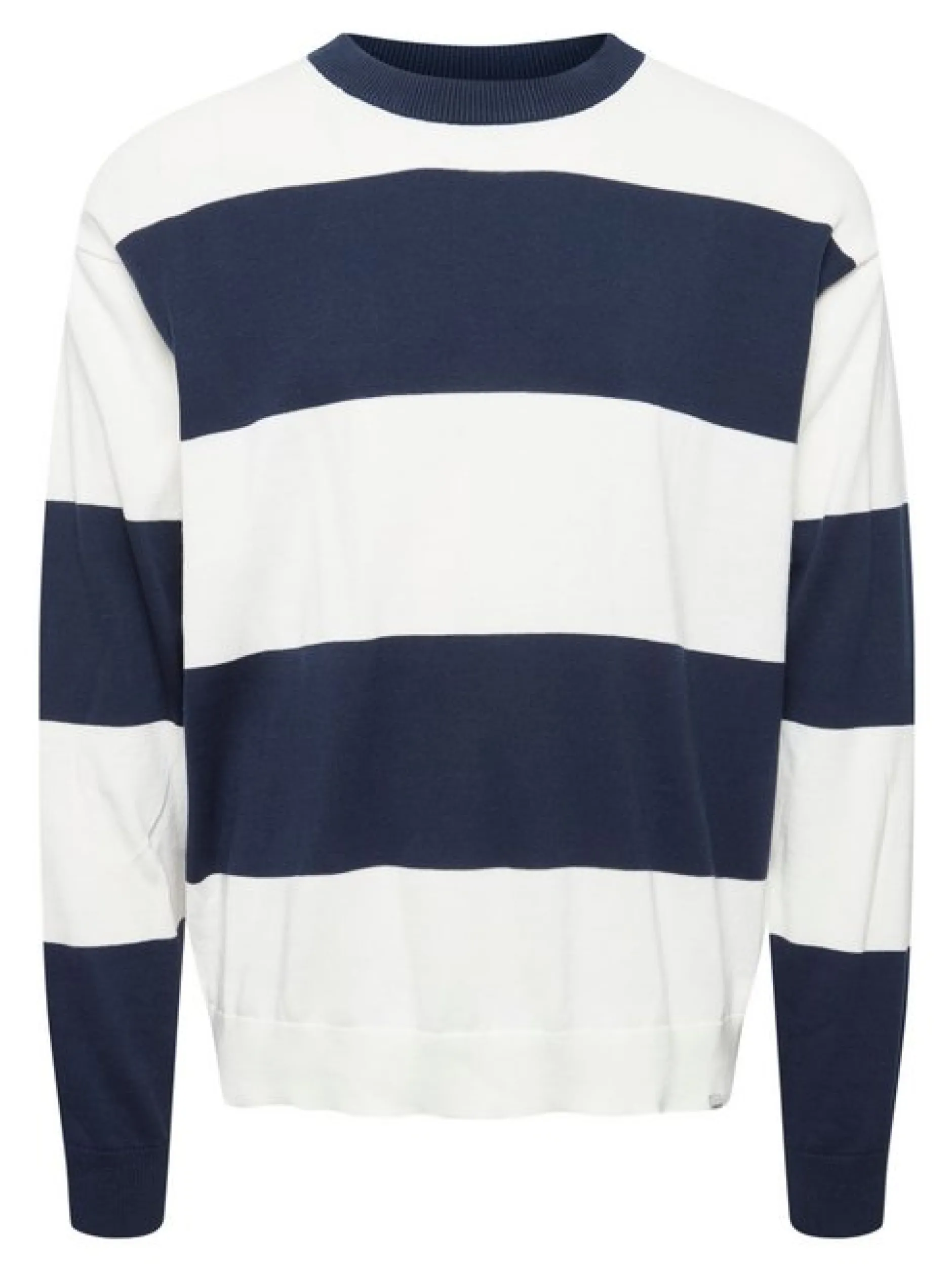 Solid Herren Strickpullover - SDFedele in blau